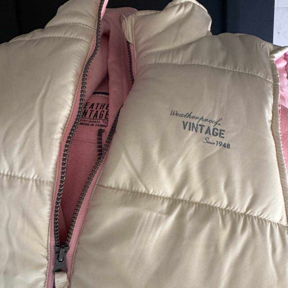 NWT Weatherproof Vintage Youth Hoodie & Vest - Picture 6 of 7